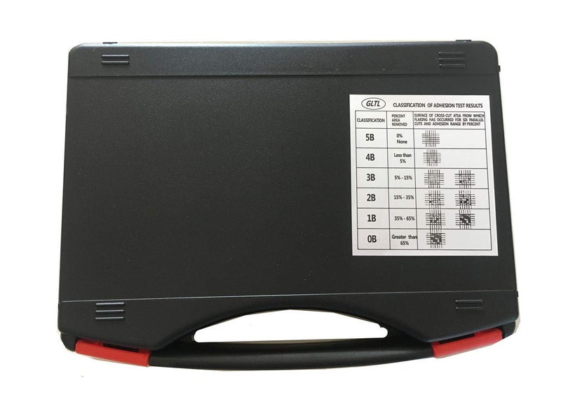 GLTL Professional Adhesion Tester Kit with Result Comparison Chart - 3-Blade Cross-Cut Tester for Paint, Coatings, Plating & Spray Finishes Surface Testing | ASTM Standards - Image 3